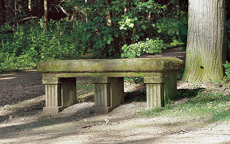 Picture: Historical stone bench