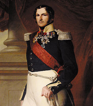 Bild: Portrait König Leopolds I. von Belgien, Franz Xaver Winterhalter, um 1840