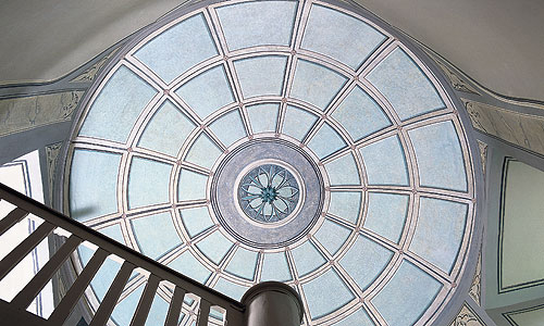 Picture: False dome in the staircase tower