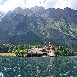Picture: St Bartholomew's Church on the Königssee